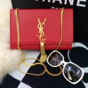 Saint Laurent mini Monogramme Cross-body Shoulder Bag 326076 Red VS07175