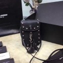 Saint Laurent Stud Phone Case Black 377868 VS08403