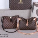 Sale 1:1 Copy Louis Vuitton Damier Ebene Coated Canvas Duomo Bag N41425 VS04853