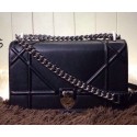 Sale 1:1 Dior Spring 2015 Flap Bag D0633 Black VS05418