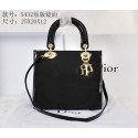 Sale 1:1 Lady Dior Bags in Patent Leather D5432 Black VS01602