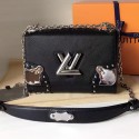 Sale 1:1 Louis Vuitton Epi Leather Twist Denim Noir M42364 VS01139