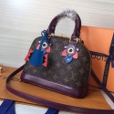 Sale 1:1 Louis Vuitton Monogram Canvas ALMA BB Bag M41659 Purple VS08065
