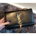 Sale 1:1 YSL Monogramme Cross-body Shoulder Bag Smooth Leather Y311218 Black VS01598