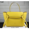 Top Celine Belt Bag Original Leather C3368 Lemon VS06671