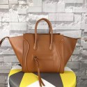 Top Celine Luggage Phantom Tote Bag Original Leather C16725 Brown VS09238