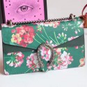 Top Gucci Dionysus Blooms Shoulder Bag 400249 Green VS02272