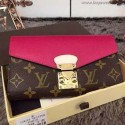 Top Louis Vuitton Monogram Canvas PALLAS WALLET M58414 Rose VS09739