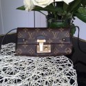 Top Louis Vuitton Monogram Canvas Triangle Chain Wallet M61502 VS05190