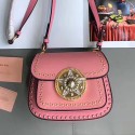 Top Miu Miu Goat Leather Shoulder Bag Rose 5BD030 VS00487