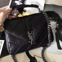 Top Replica Saint Laurent Medium Monogram College Bag Black 428056 VS01298