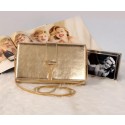 Yves Saint Laurent Chyc Travel Case 311216 Gold VS05624