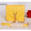 Yves Saint Laurent Classic Flap Front Bag Y7142 Yellow VS01706