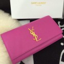 Yves Saint Laurent Classic Monogramme Clutch 30210 Rose VS02107