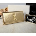 Yves Saint Laurent Classic Monogramme Clutch 311213A Gold VS00419