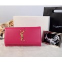 Yves Saint Laurent Classic Monogramme Clutch 311213A Rosy VS06169