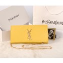 Yves Saint Laurent Classic Monogramme Clutch 311213B Yellow VS02138
