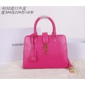 Yves Saint Laurent Medium Cabas Monogram Leather Tubular Top Handle Bag YSL8332 Peach VS04270