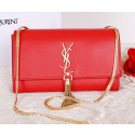 Yves Saint Laurent Monogramme Cross-body Shoulder Bag Y7130 Red VS08405