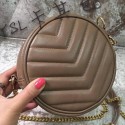 Yves Saint Laurent Monogramme Leather Shoulder Bag Y30260 Brown VS04081