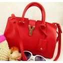 Yves Saint Laurent Small Cabas Chyc Bag Y3011 Red VS03355