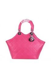 AAA Copy Dior Panarea Calfskin Leather Tote Bag CD6618 Rosy VS07548