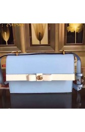 AAA Gucci Japan Limited Leather Shoulder Bag 432680 Blue VS06078