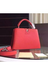 AAA Louis Vuitton Capucines BB Tote Bag M94754 Red VS06031