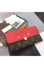 AAA Louis Vuitton Monogram Canvas Venus Wallet Red M61835 VS05431