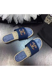 AAAAA Chanel Sheepskin Espadrille Slides CH073003 VS09460