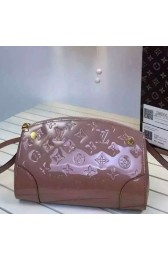 AAAAA Knockoff Louis Vuitton Monogram Vernis Santa Monica Clutch Antique Rose M50410 VS02495