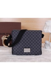 AAAAA Louis Vuitton Damier Graphite Canvas Brooklyn MM N51211 VS04453