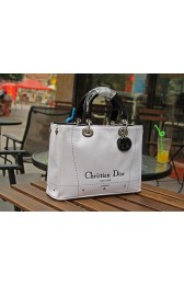 Best Dior Cruise 2015 Show Tote Bag 9902 White VS05690