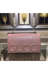 Best Gucci XL Leather Mini Bag Pink 421850 VS05403