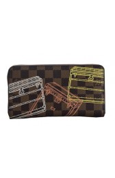 Best Louis Vuitton Damier Ebene Canvas Insolite Wallet N58903 VS05468