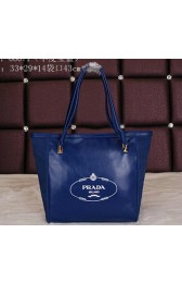 Best Prada Smooth Leather Shoulder Bag PR68671 Royal VS04426