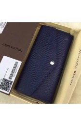 Best Quality Louis Vuitton Epi Leather Sarah Wallet Blue M60724 VS02213