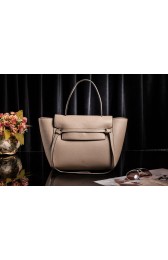 Celine Fall 2015 Belt Bag 3345 in Light Khaki Oroginal Clemence Leather VS01581