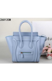 Celine Luggage Micro Tote Bag Original Leather C3308M Lavender VS03732