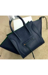 Celine Luggage Phantom Bag Original Leather 99012 Royal VS01675