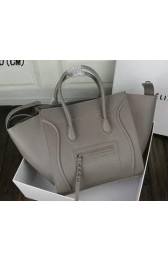 Celine Luggage Phantom Bag Smooth Leather Ci3341 Grey VS07617