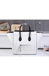 Celine Luggage Phantom Shopper Bags Ferrari Leather CL3341 White VS07577