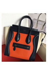 Celine Micro Luggage Original Leather Orange CL180920 VS08057