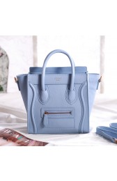 Celine Nao Luggage 3309 in Light Purple Original Leather VS07788