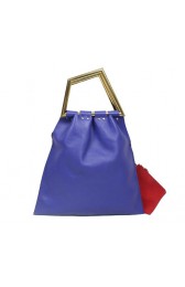 Celine Original Leather Tote Bag C2010 Violet VS00135