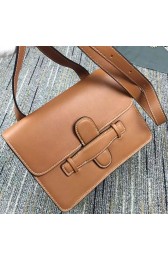 Celine Symmetrical Bag in Brown Calfskin C8803 VS08820