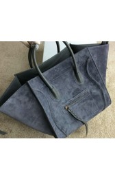 Cheap Celine Luggage Phantom Bag Nubuck Leather 99013 Grey VS03278