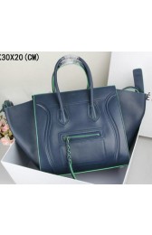 Cheap Celine Luggage Phantom Tote Bag Ferrari Leather 3341 Royal VS05864