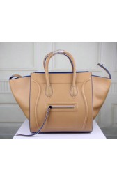 Cheap Celine Luggage Phantom Tote Bag Smooth Leather CT3341 Apricot VS03521