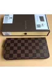 Cheap Louis Vuitton Damier Ebene Canvas Zippy Wallet N41661 VS08052